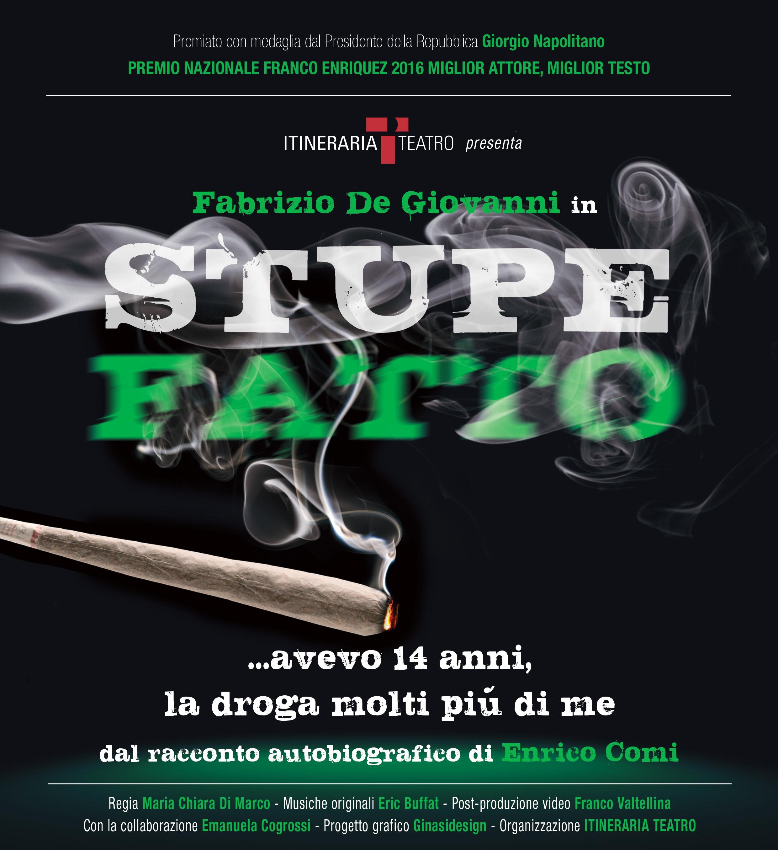 STUPEFATTO in scena IN DIRETTA STREAMING